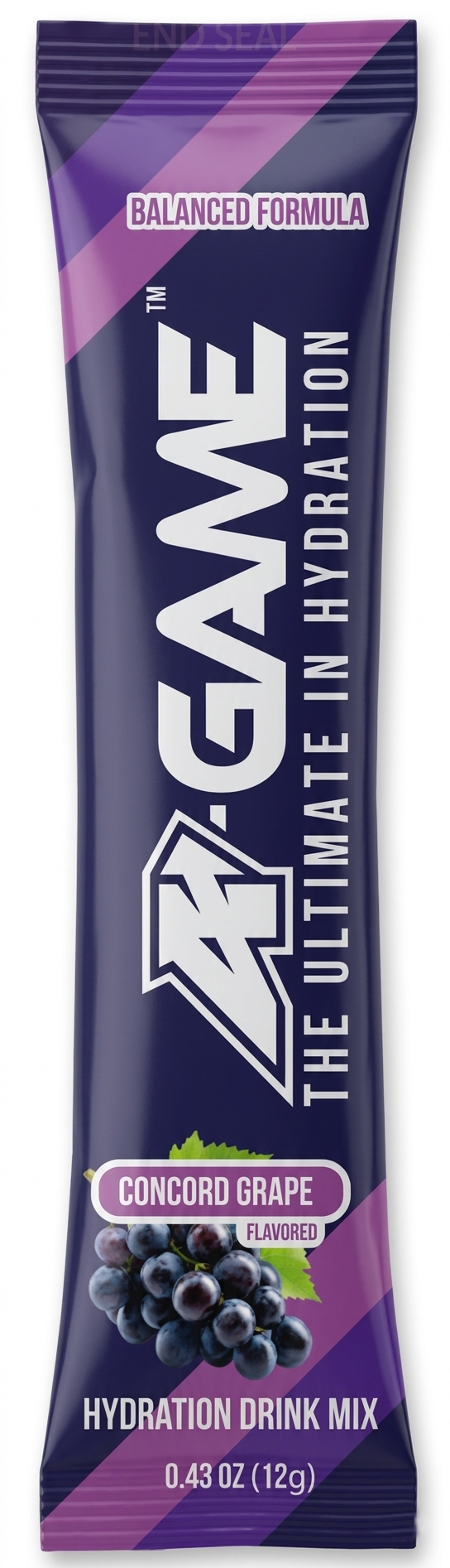 A-GAME Hydration Stix (Concord Grape Flavor Bag)