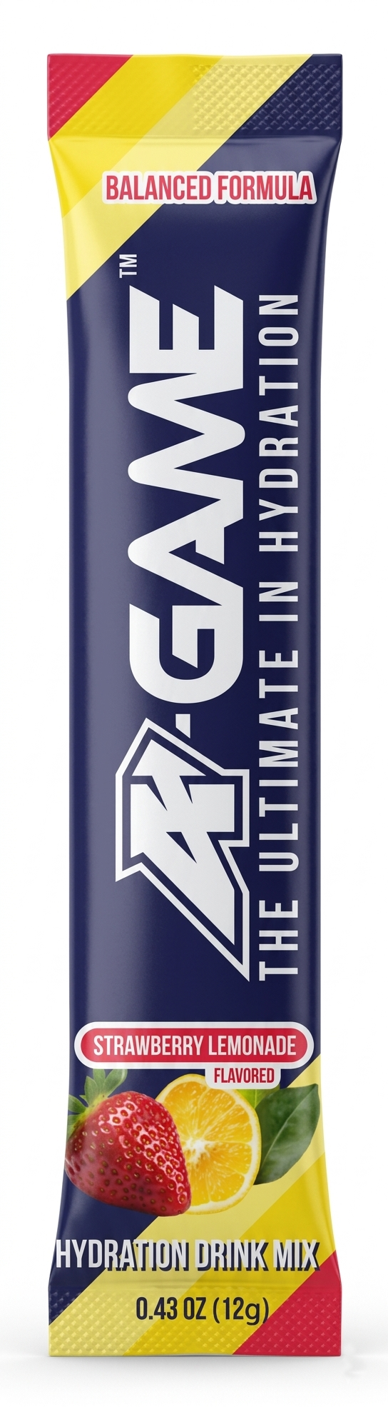 A-GAME Hydration Stix (Strawberry Lemonade Flavor Bag)