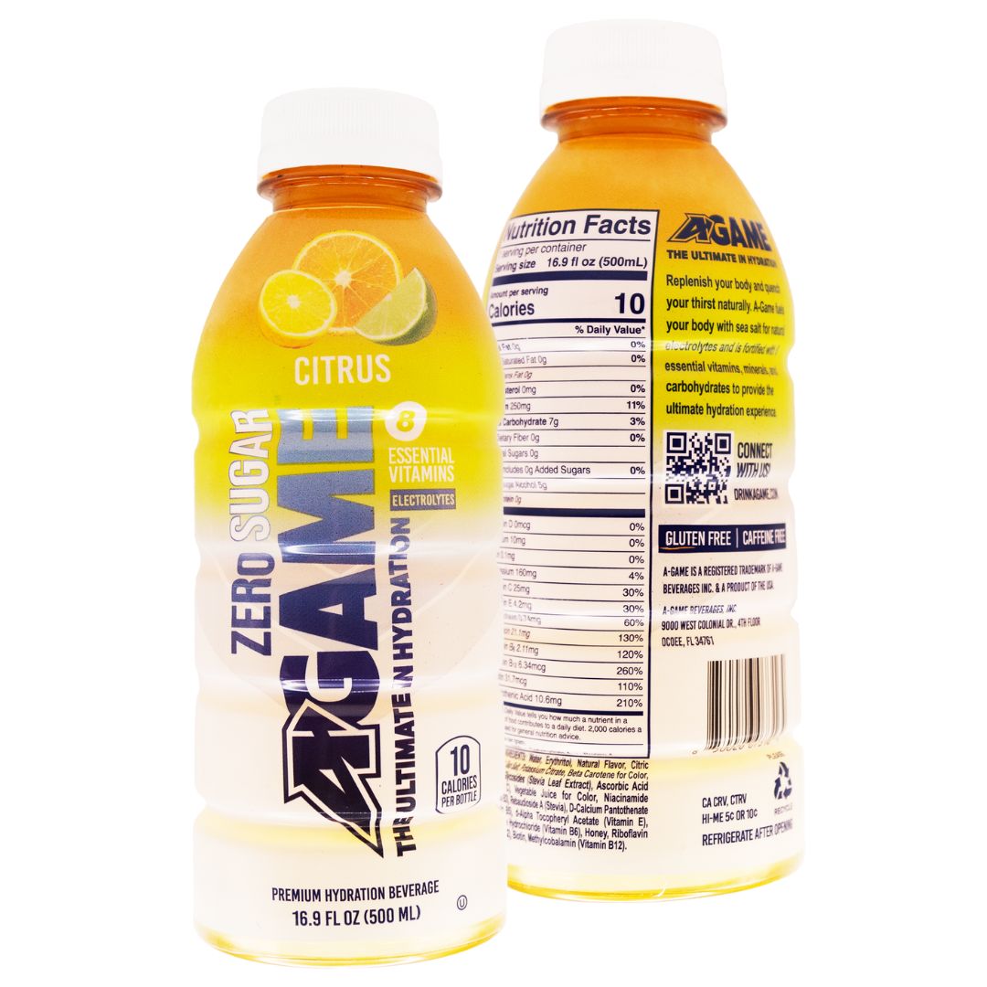 A-GAME Zero Sugar Sports Drink