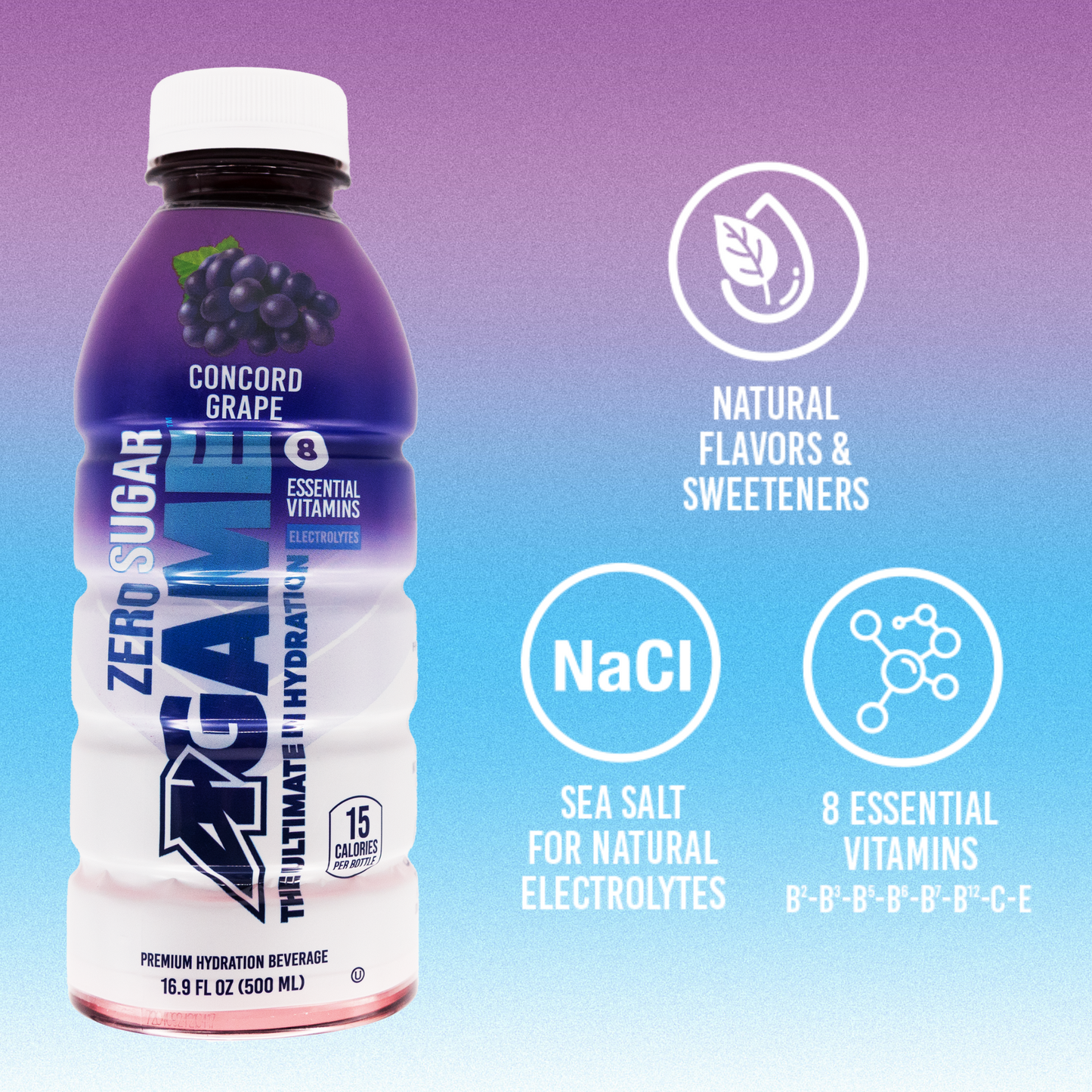 A-GAME Zero Sugar Sports Drink