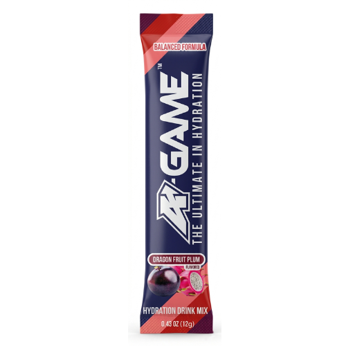 A-GAME Hydration Sticks (Dragon Fruit Plum Flavor Bag)