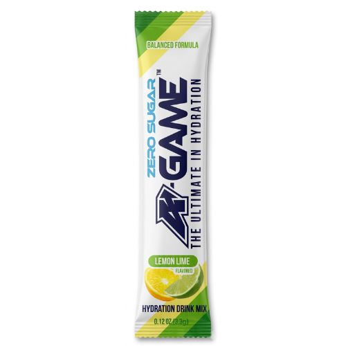 A-GAME Hydration Sticks (Lemon Lime ZERO Sugar Flavor Bag)